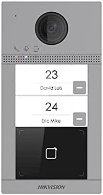 MATHFEL WLAN IP 2 Familienhaus Video Türsprechanlage, Unterputz-Türstation IP65, Full HD-Kamera 130°