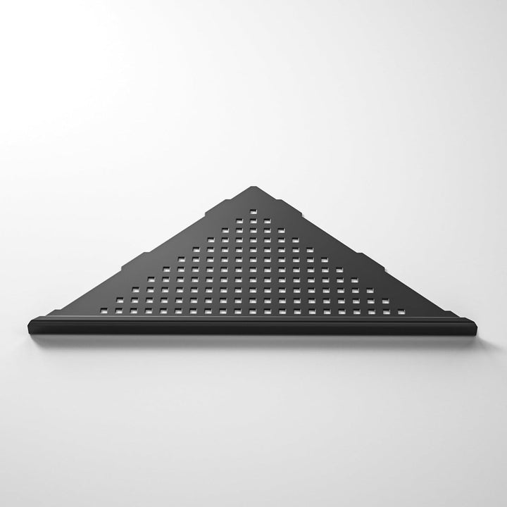 Bernkot Eck Duschregal, Edelstahl 304 Badezimmerregal aus Stahl mit Gitterdesign für geflieste Wände