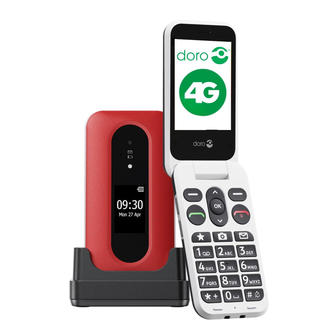 Doro Leva L30 / Rot & Weiss