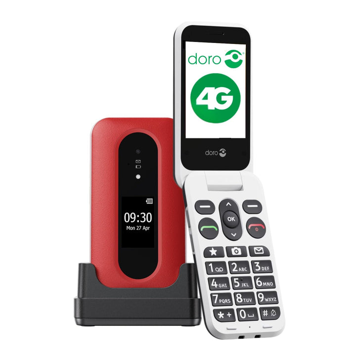 Doro Leva L30 / Rot & Weiss