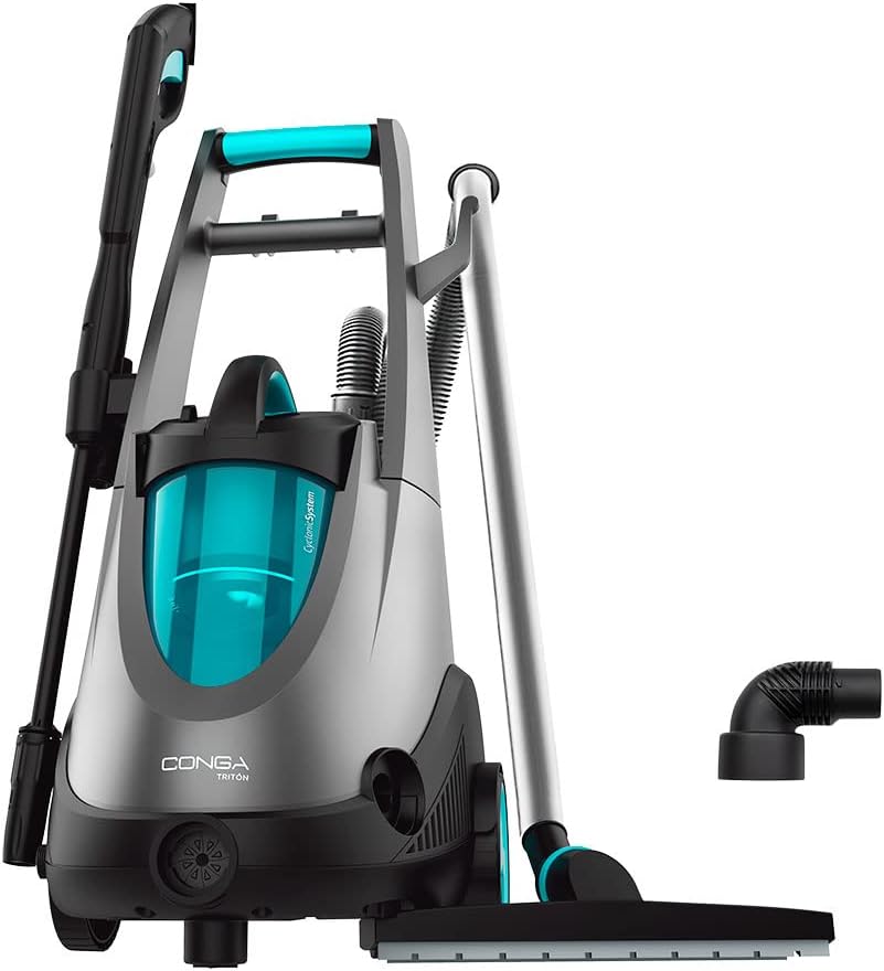 Cecotec Hochdrucksauger Conga Triton 4000 UltraClean. 1500 W, 4-in-1: Hochdruckreinigungsfunktion, N