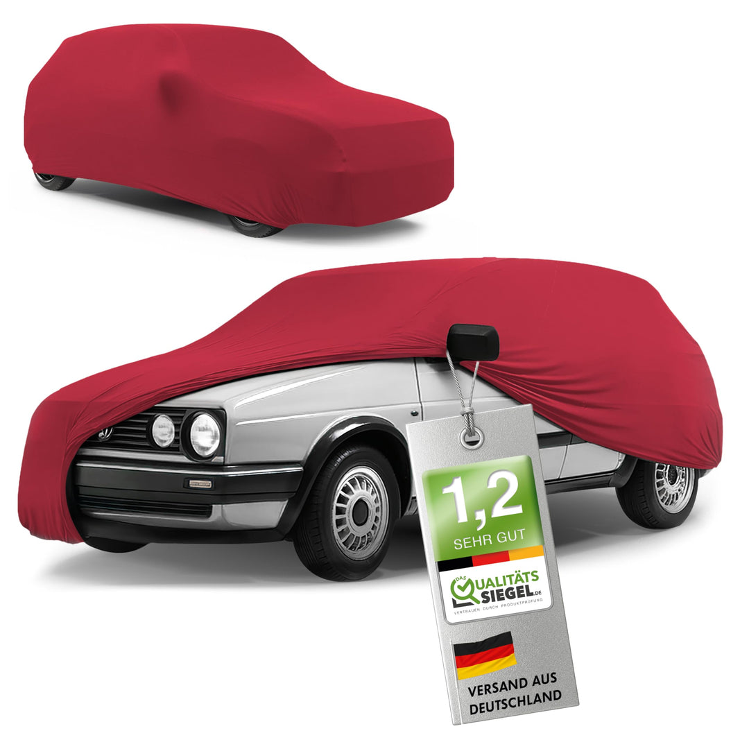 Walser Premium Abdeckung Auto Indoor Stretch Plus Qualitätssieger Sehr Gut* Autoabdeckung Winter Aut