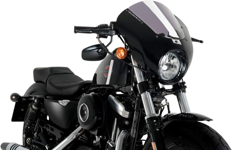 Customacces Verkleidungscheibe Modell Dark Night Getönt Puig ref.21098H für Harley Davidson Sportste