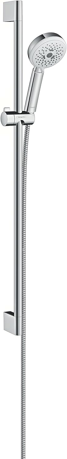 hansgrohe Crometta 100 Duschset 0,90m, 3 Strahlarten, Weiss/Chrom 0,90m 3 Strahlarten, 0,90m 3 Strah