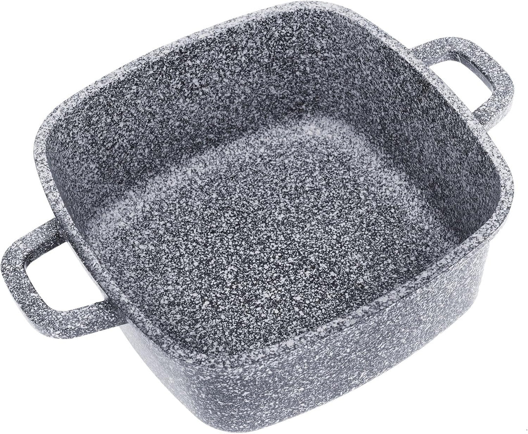 Topf mit Marmorbeschichtung Kochtopf KLAUSBERG (20x20cm 2,8l), 20x20cm 2,8l