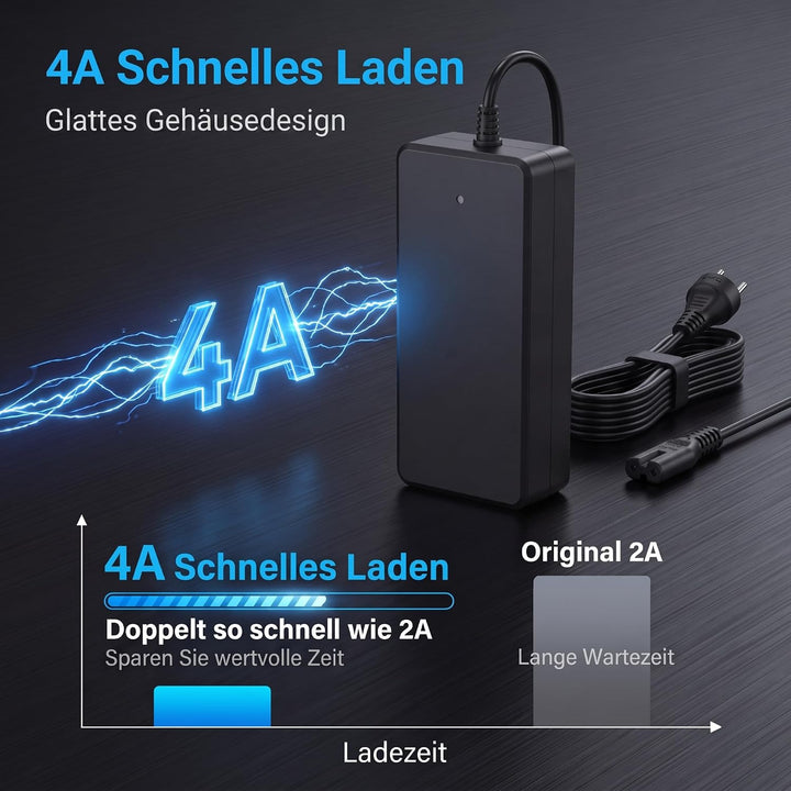 42V 4A Elektrowerkzeugladegerät für Bosch Performance und Active Line 36V4A