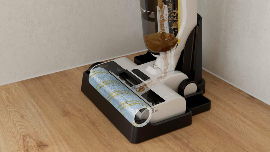 Karcher Fusselfreie, saugstarke Multirollerwalze für Staubsauger FCV 4, Universalwalze