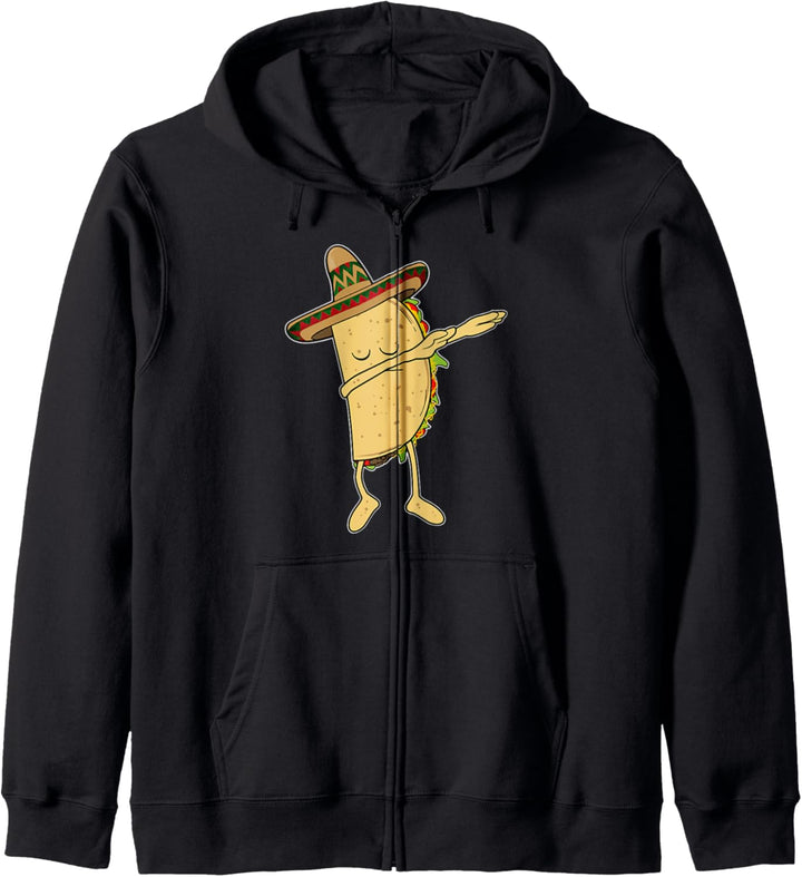 Dab Dance Taco Mexico - Lustiger Dabbing Dabben Tanz Kapuzenjacke