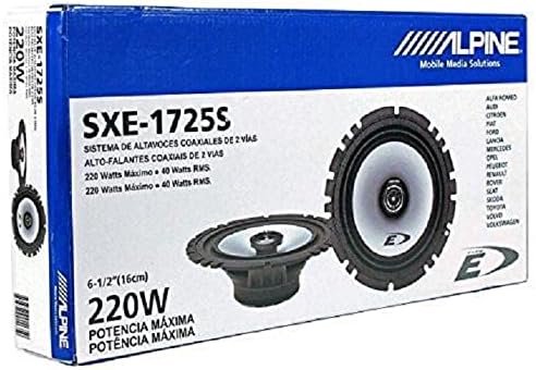 Alpine SXE 1725 S 2-Weg 2-Wege Auto-Lautsprecher
