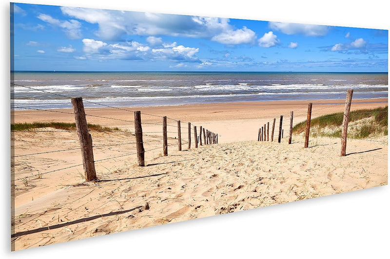 islandburner Bild auf Leinwand Weg Zum Sandstrand Nordsee In Zandvoort Aan Zee Bilder Wandbilder Pos