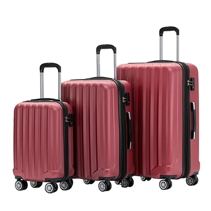 BEIBYE TSA-Schloss 2080 Hangepäck Zwillingsrollen neu Reisekoffer Koffer Trolley Hartschale Set-XL-L