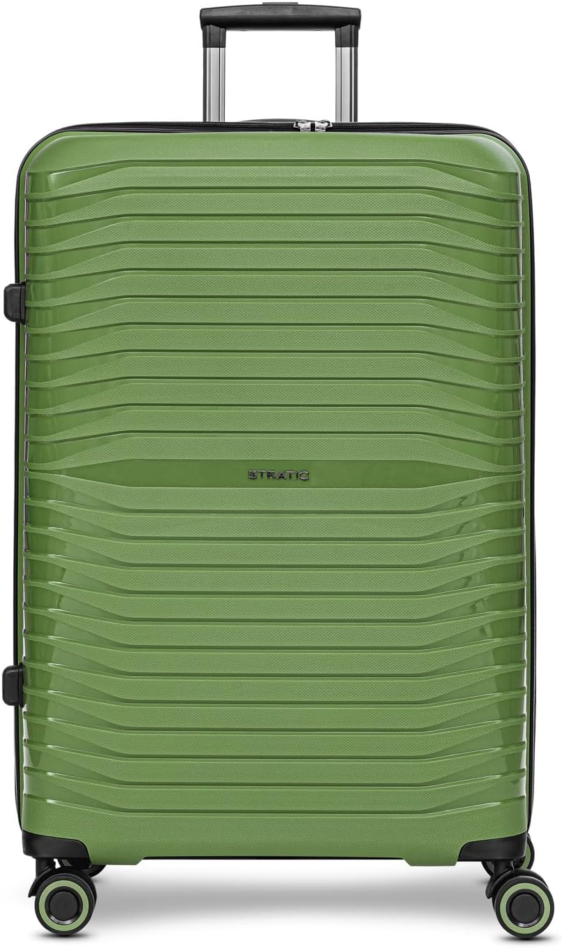 Stratic Check-in Koffer für Damen und Herren | grosser XL Trolley 50 x 29 x 76 cm aus hochwertigem,