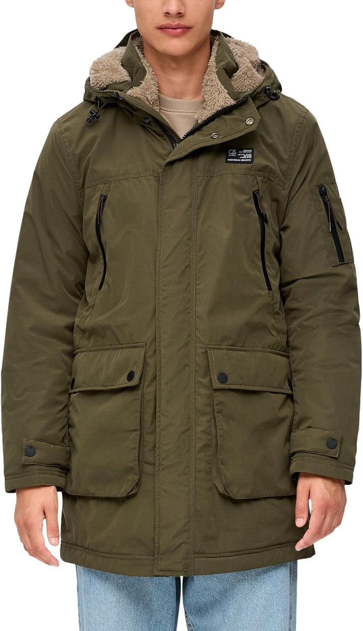 s.Oliver Herren Outdoor Mantel XXL Grün, XXL Gr&#xFC;n