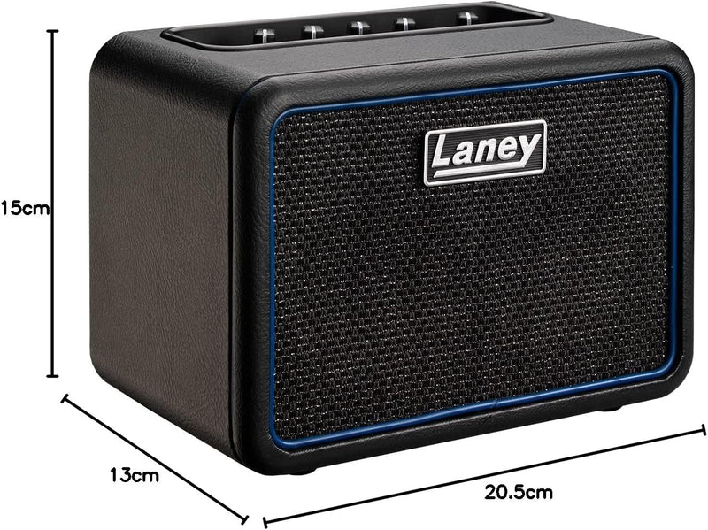 Laney MINI-BASS-NX - Battery Powered Bass Guitar Combo with Smartphone Interface - Nexus Edition, Sc