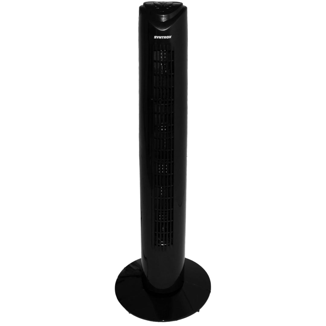 Syntrox Oszillierender Turmventilator Spruzzio | Tower Fan | Standventilator, inklusive Fernbedienun