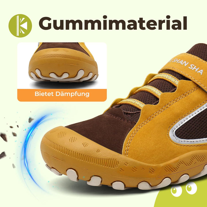 Mishansha Unisex-Kinder Turnschuhe Trekkingschuhe Mädchen Wanderschuhe Outdoor Sportschuhe 24-38 31