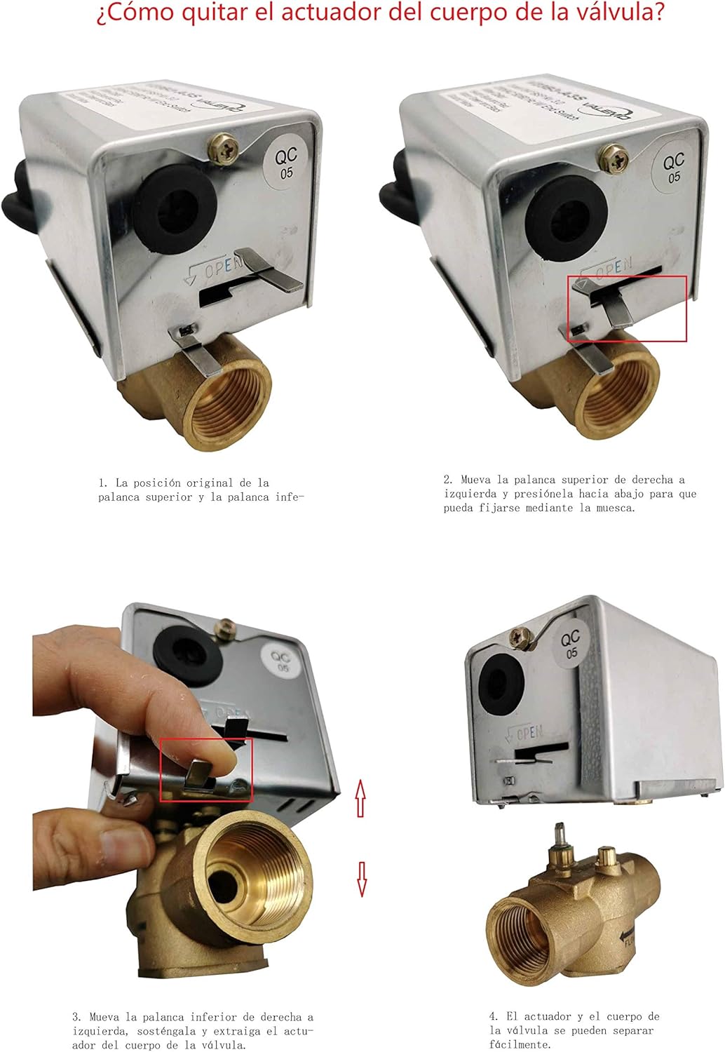 Motorisiertes Ventil 2 Wege Zonenventil 1 Zoll DN25 2 Drähte 220VAC Normalerweise Geschlossen 2 Wege