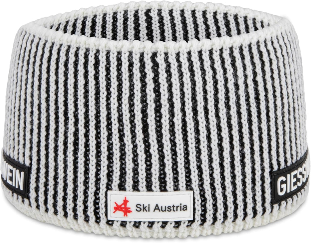 GIESSWEIN Ski Austria Headband Weisshorn - Merino Stirnband Damen Winter gefüttert, Fleece Stirnband