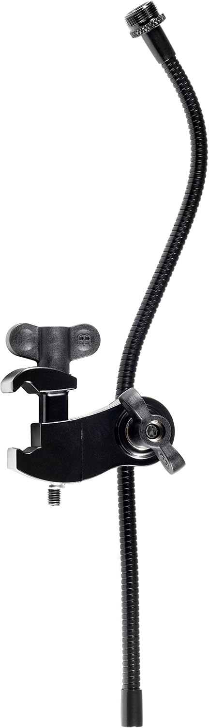 Meinl Cymbals Mic Rim Clamp Multiklammer – Klemmhalterung für Schlagzeug Mikrofone mit flexiblem Sch