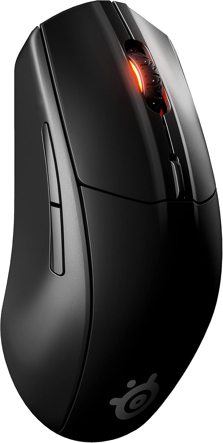 SteelSeries Rival 3 Wireless - Kabellose Gaming-Maus - Über 400 Stunden Akkulaufzeit - Dual Wireless
