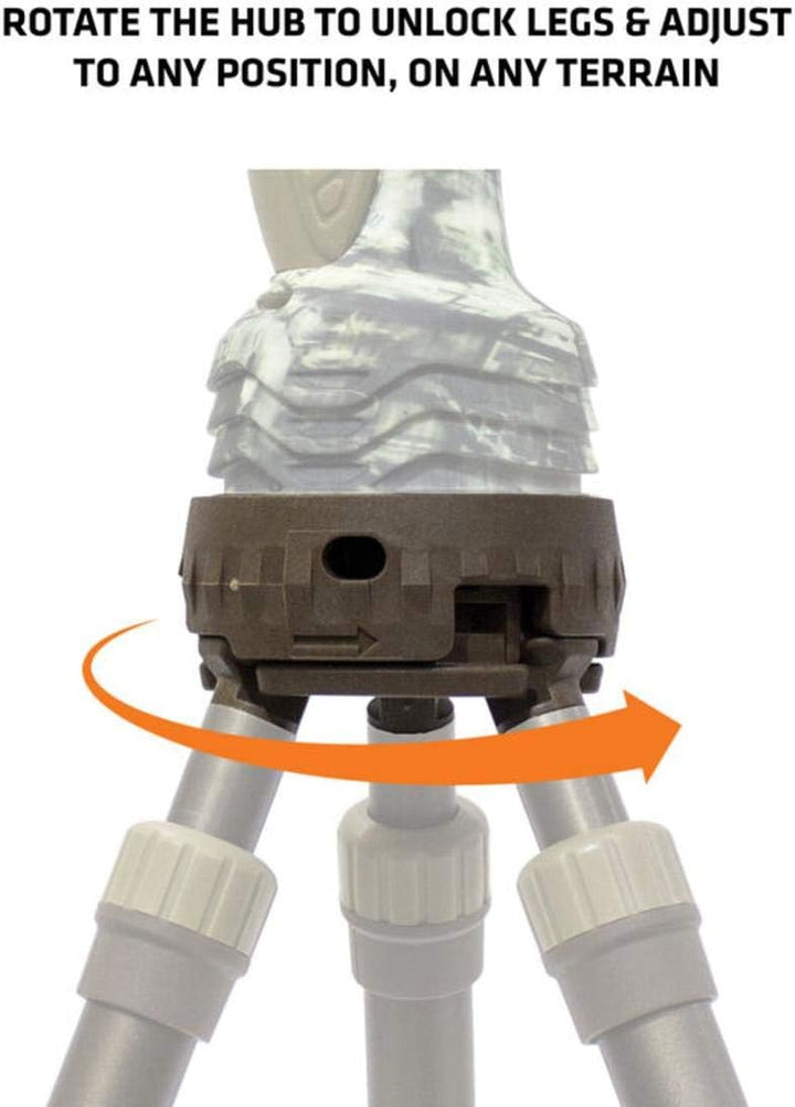 PRIMOS Trigger Stick - Gen 3 - Tripod Tall Jim Shockey Edition Zielstock Dreibein