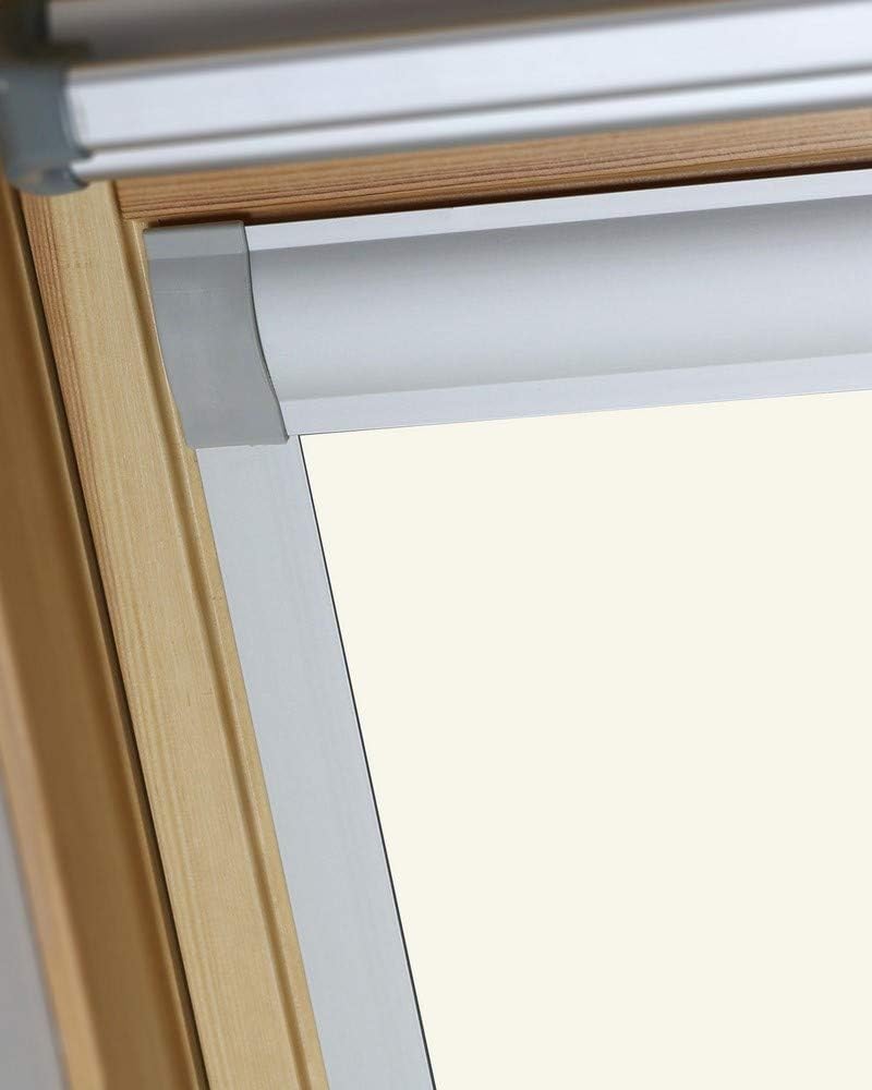 Bloc Skylight Rollo 6 (78/118) für Fakro Dachfenster Blockout, weiss 6(78/118) Fakro Weiss, 6(78/118