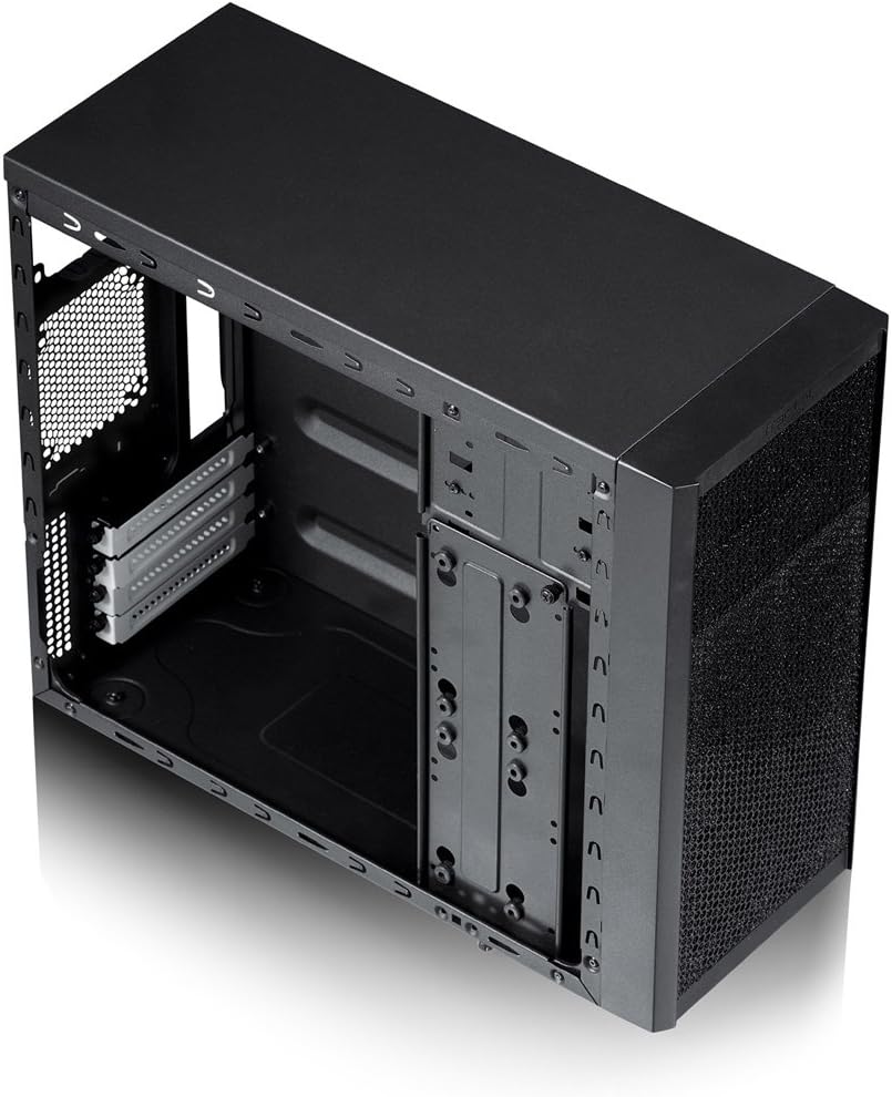 Fractal Design FD-CA-CORE-1000-USB3-BL Core 1000 USB 3.0 Micro-ATX / Mini-ITX-Hülle - Schwarz, 1000