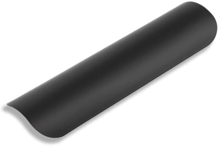 Keenso Steel Universal Motorrad Auspuffrohr Hitzeschild Schalldämpfer Staight Cover Schwarz/Silber (