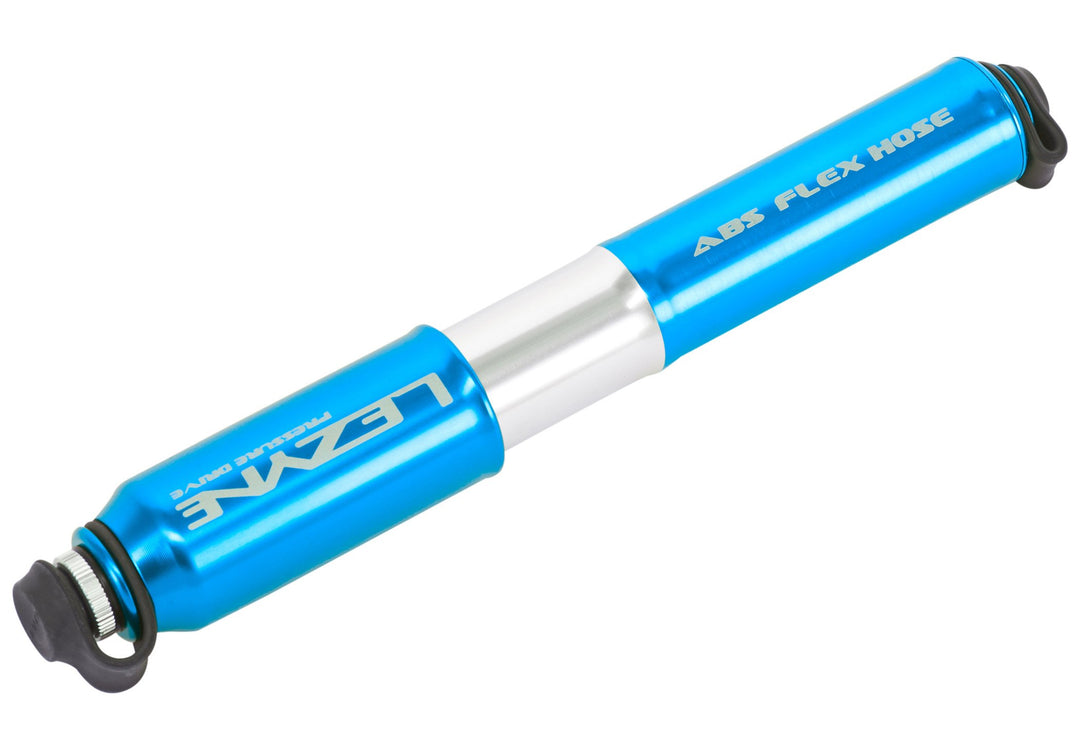 Lezyne Minipumpe CNC Pressure Drive blau S - 17.0 cm Single, blau S - 17.0 cm Single