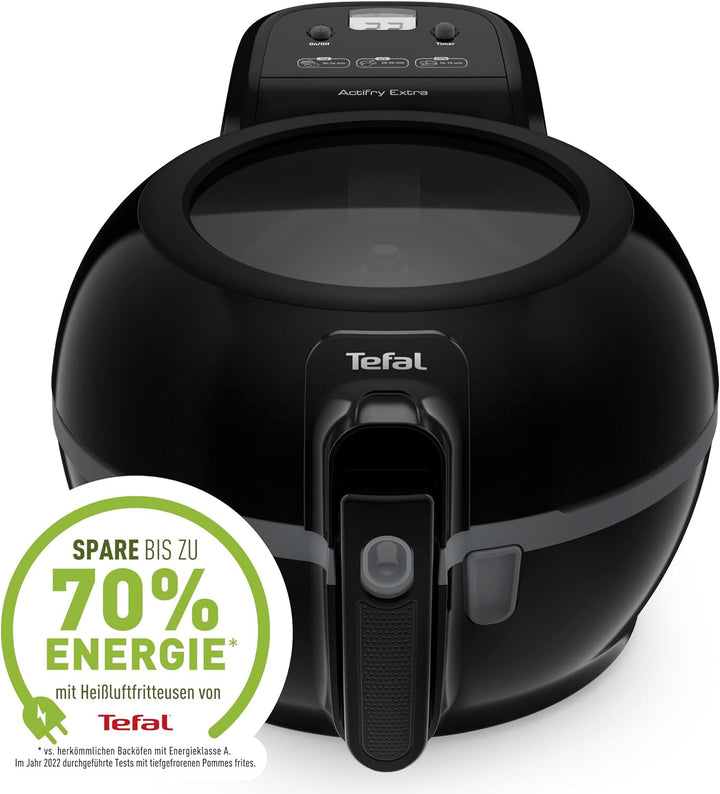 Tefal FZ7228 ActiFry Extra Heissluftfritteuse | AirFryer mit Rührarm, kein Schütteln | 1550 W | 1,2
