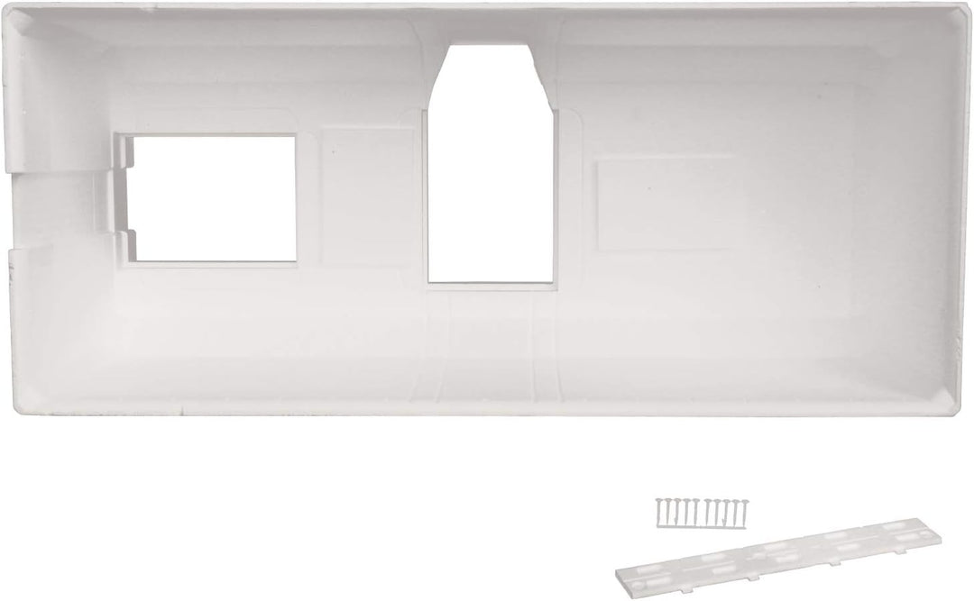 Calmwaters® Wannenträger 180 x 80 cm Modern Curved, Passend für Rechteck-Badewanne 180x80 cm, Styrop