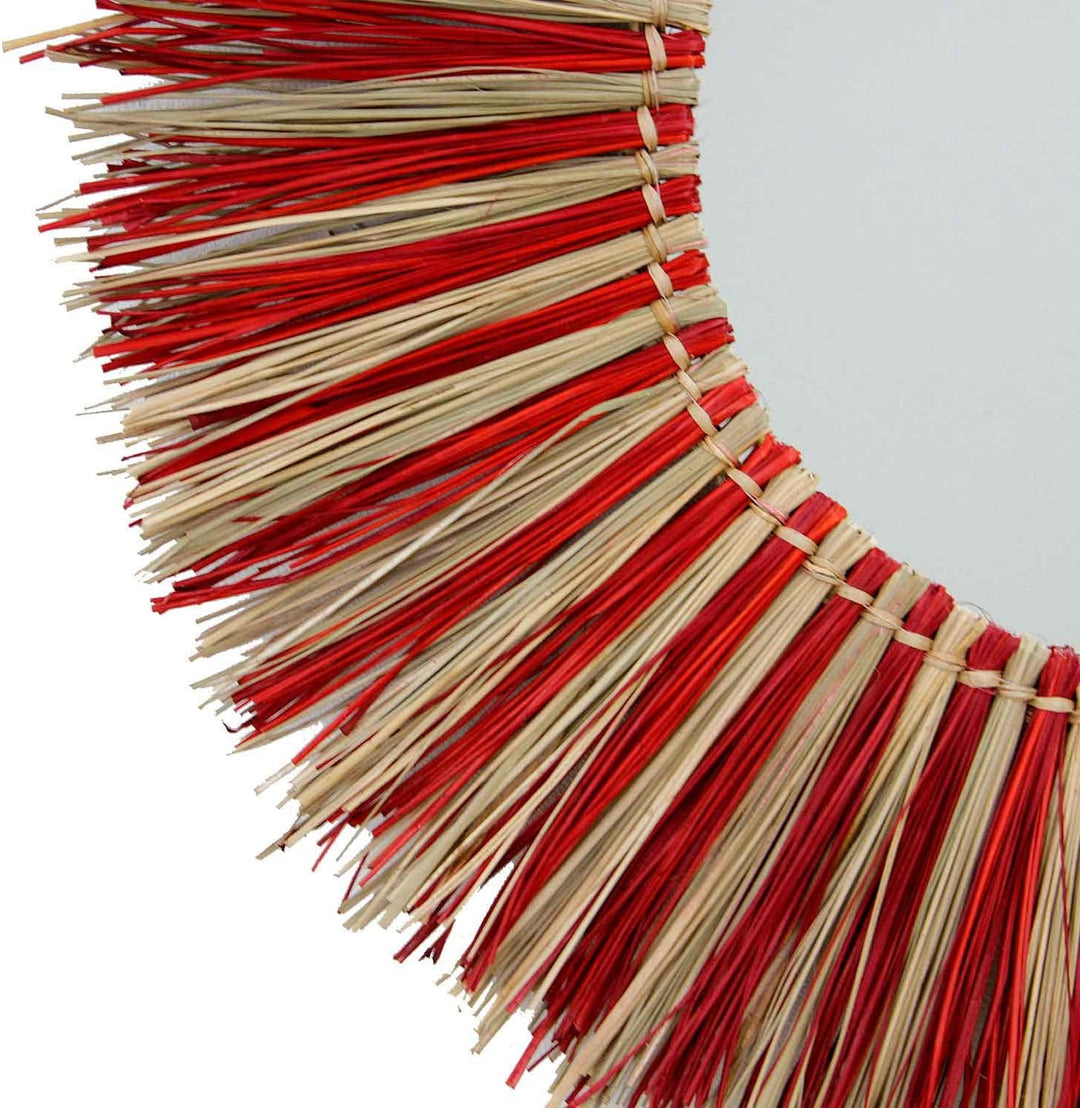 Thinia Home - Dekorativer Wandspiegel Meer, Seetang, Esszimmer, Wohnzimmer, Flur und Flur, Schlafzim