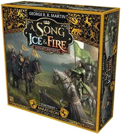 CMON | A Song of Ice & Fire – Baratheon | Starterset | Tabletop | 2 Spieler | Ab 14+ Jahren | 45+ Mi