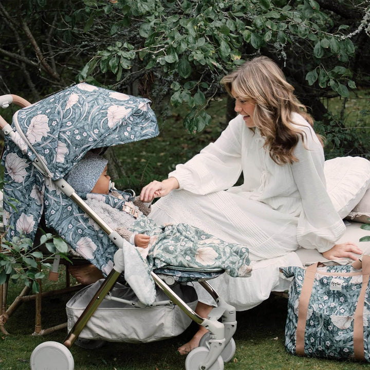Elodie Details Wickeltaschen Soft Shell mit Schnallen und Wickelunterlage Einheitsgrösse Pimpernel,