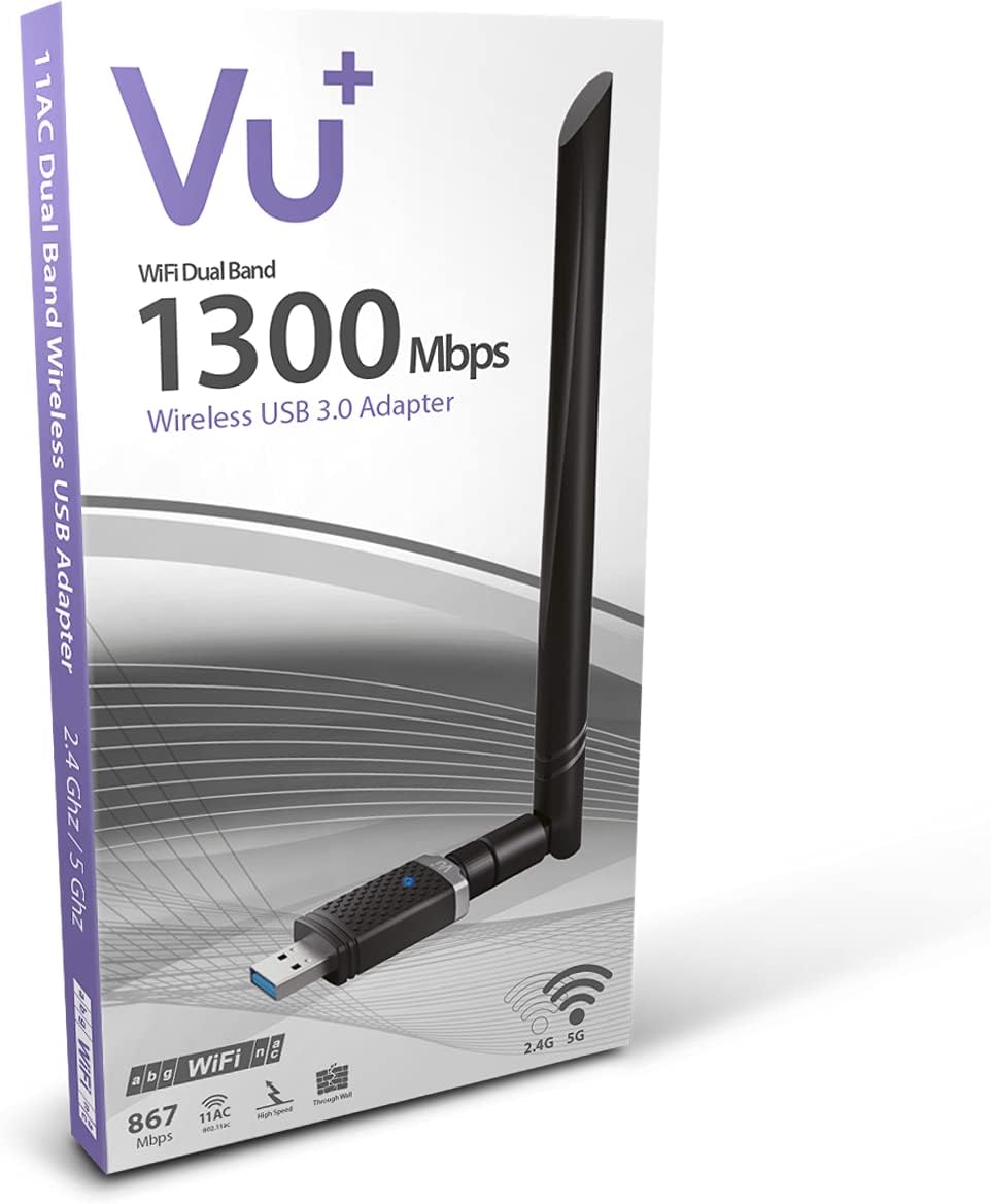 VU+ Dual Band Wireless USB 3.0 Adapter
