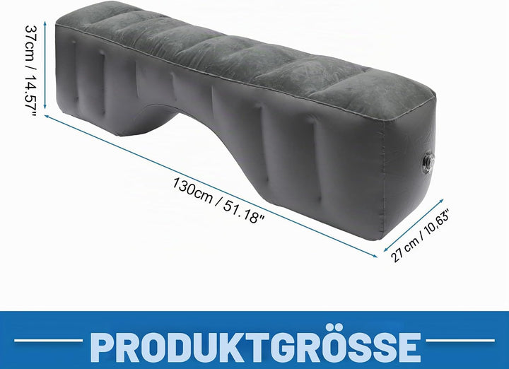 Auto-Matratze Schlafmatte für den Rücksitz Luftbett-Pad zum Nickerchen Grau