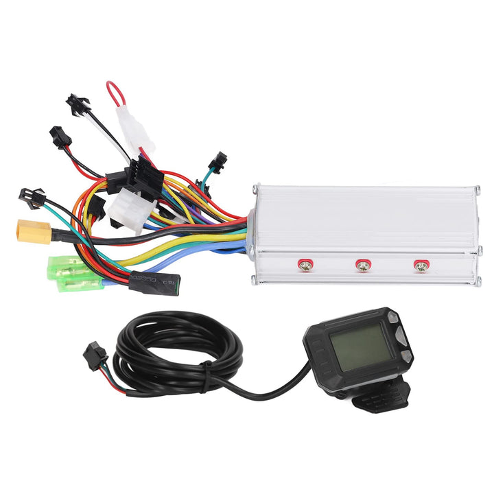 BuyWeek Brushless Motor Controller Kit, 36V 48V 500W Bürstenloser Motor Controller LCD Anzeigefeld K