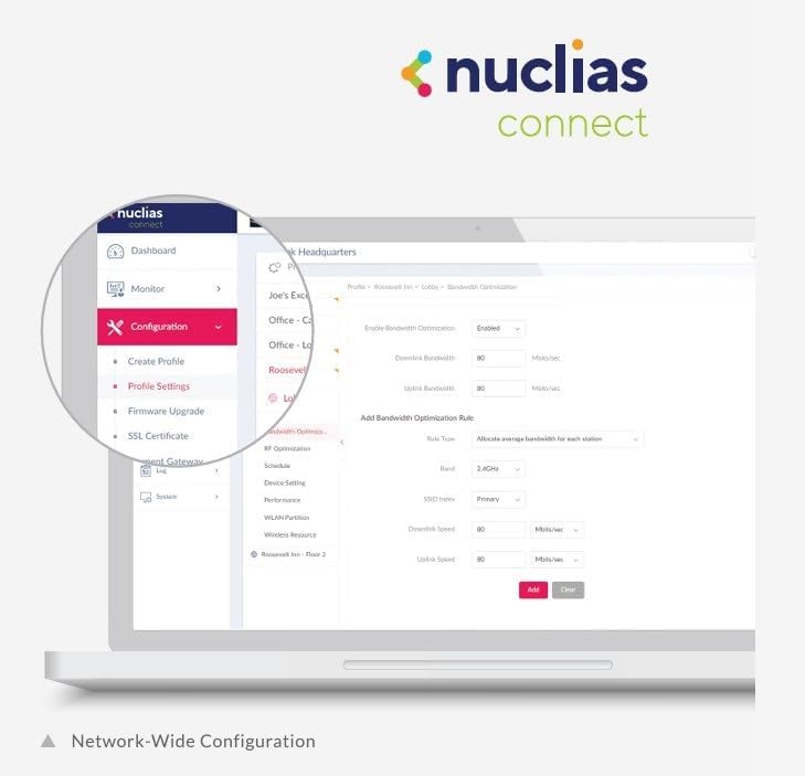 D-Link Nuclias Connect Hub Hardware-Controller mit vorinstallierter Nuclias Connect Software (DNH-10