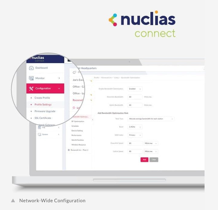 D-Link Nuclias Connect Hub Hardware-Controller mit vorinstallierter Nuclias Connect Software (DNH-10