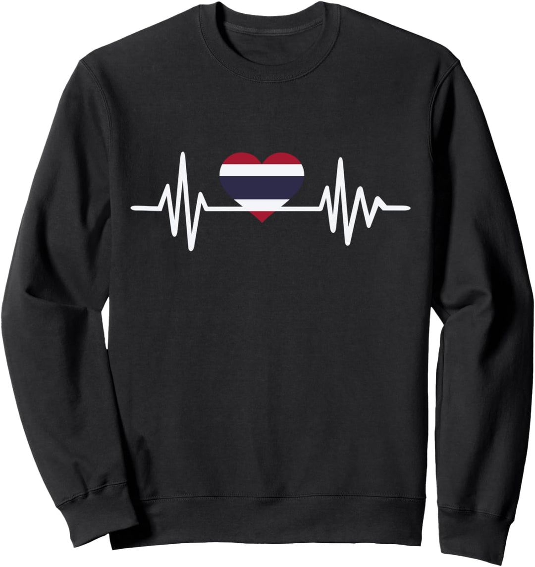 Thailand Herzschlag Sweatshirt
