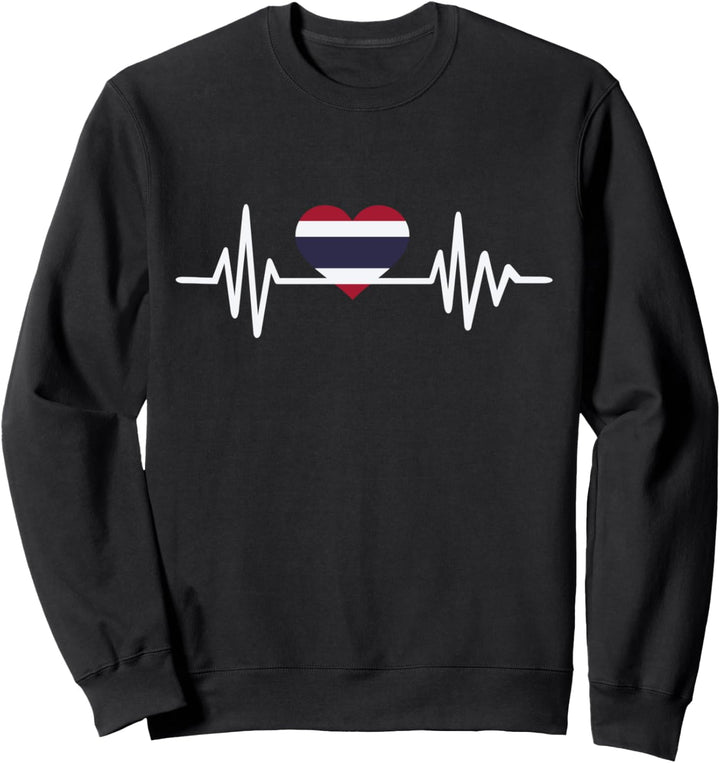 Thailand Herzschlag Sweatshirt