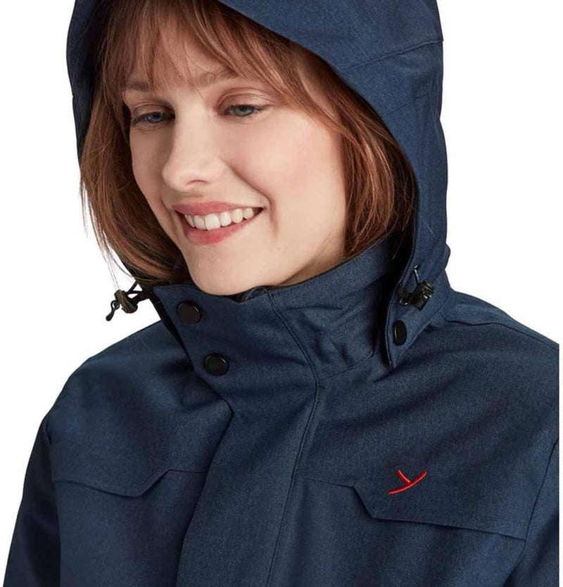 Y by Nordisk Tana Elegant Isolierter Daunenmantel Damen blau