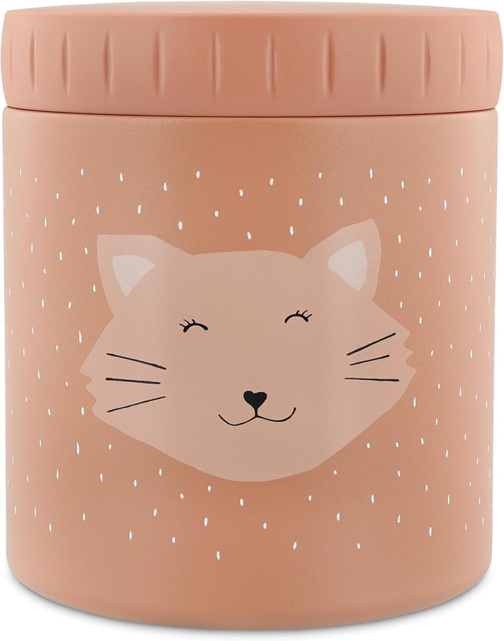 Trixie - Isolierte Lunchbox aus Edelstahl, 500 ml – Lebensmittelbehälter für Mittagessen/Snacks (Mrs