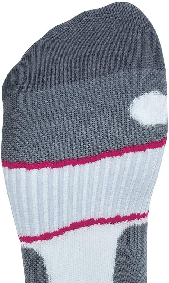 BAUERFEIND Sportsocken Run Performance Low Cut Socks, 1 Paar kurze Laufstrümpfe 35-37 Pink-Weiss, 35