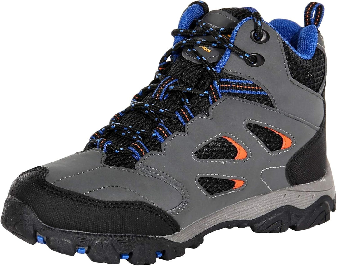 Regatta Jungen Holcombe Iep Wasserdichte, Atmungsaktive Halbhohe Wanderstiefel mit AbriebschutzGummi