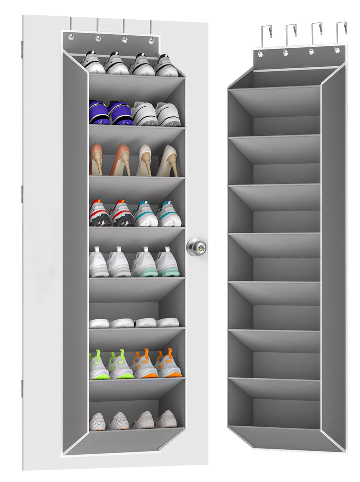 über der Tür schuhorganizer hängend mit 8 grossen tiefen Taschen Schuhregal Tür, Schmal schuhregal t