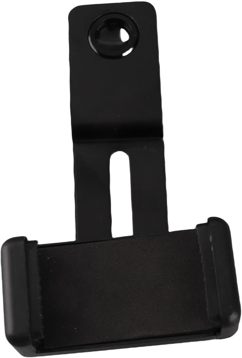 Mikroskop-Objektiv-Handy-Adapter, 23,2 mm Okulartubus, Aluminiumlegierung, Schwarz, 12,5-faches Okul