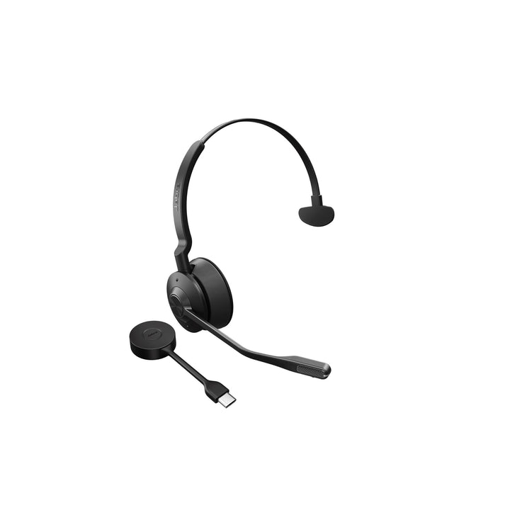 Jabra Engage 55 SE Mono-Headset UC, Link 400c DECT-Adapter, 1,2 m USB-C-auf-USB-C-Kabel, Tragetasche