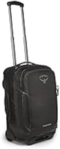 Osprey Unisex – Erwachsene Rolling Transporter Carry-On Duffel Bag Einheitsgrösse Schwarz, Einheitsg