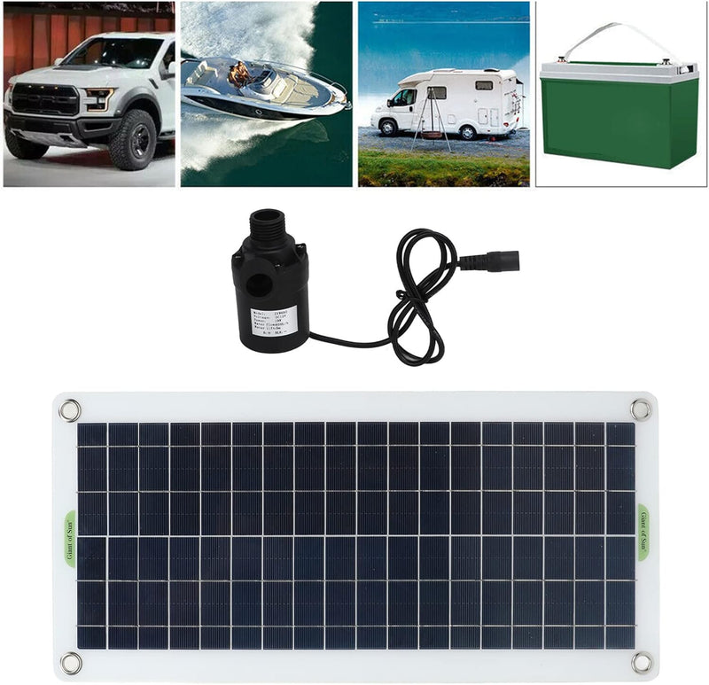 Solar-Wasserpumpen-Kit, 30 W, Polykristallines Silizium, 800 L Pro Stunde, Saugleistung, Passend für